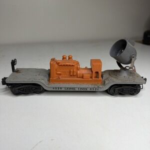 Lionel 6520 Searchlight Car w/Marron Generator Vintage Train